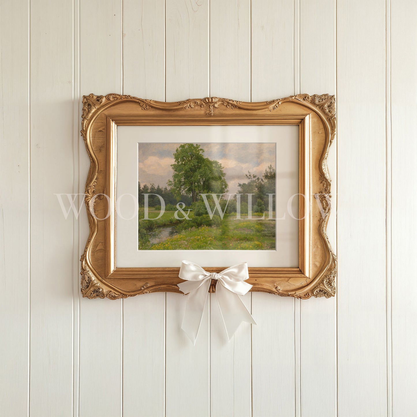 Classic Nature Landscape Art – 19th Century Giclée Print for Home Décor