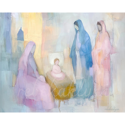 Nativity Art- A Heartfelt Expression of Love & Hope